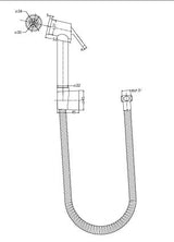 ELEMENT HEALTH FAUCET WITH 1.2M SS FLEXIBLE TUBE - HINDWARE FAUCETS -  ( CHAMPAGNE - HEALTH FAUCET - 0x0 mm - 0inchx0inch )