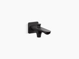 FLUENCE WALL-MOUNT BATH SPOUT WITH DIVERTER - KOHLER PREMIUM -  ( MATTE BLACK - PREMIUM - 0x15 mm - 0inchX0.5inch )