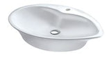 TABLE TOP BASIN - ARTIZE SWARE -  ( WHITE - TIAARA - 725x480 mm - 29inchX19.2inch )