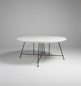 COFFEE TABLE -CJ003 W/SS LEGS POWDER COATED & PORCELAIN TOP (AVAILABLE PART A,B&C) - FURNITURE - ( - BUENA CASA - 0x787x355 mm - 0inchX31.48inchX14.2inch)