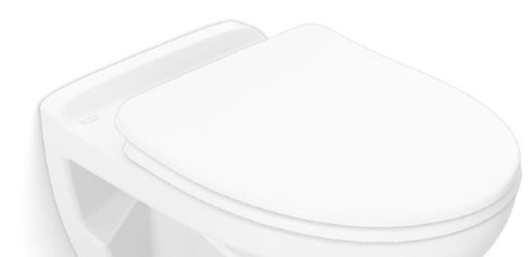 SLIM SEAT COVER FOR COMPACT - AMERICAN STANDARD -  ( WHITE - CADET - 0x0 mm - 0inchX0inch )