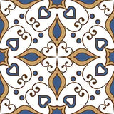PERSIAN LEAF MATT - SIMPOLO-TILES -  (  - TINY TILE MATT - 198x198 mm - 7.8inchX7.8inch )