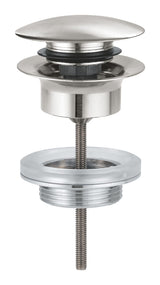 WASTE SET WITH PUSH-OPEN PLUG 65MM - GROHE -  ( SUPERSTEEL - G5 - GROHE - 0x32 mm - 0inchX1.25inch )