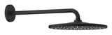 RAINSHOWER MONO 310 ROUND HEAD SHOWER SET 422 MM CEILING SHOWER ARM, 1 SPRAYS - GROHE -  ( PHANTOM BLACK - G5 - RAINSHOWER - 0x310 mm - 0inchX12.4inch )