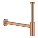 WASTE TRAP BASIN 1 1/4INCH - GROHE - (BRUSHED WARM SUNSET - G4-EUROCOSMO - 0x0 mm - 0inchX0inch)
