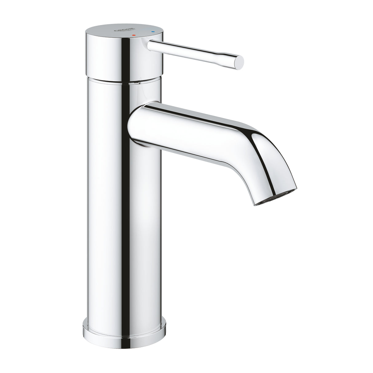 ESSENCE 1-HANDLE BASIN MIXER WITHOUT POP-UP, S SIZE - GROHE - (CHROME - G4 - ESSENCE - 0x15 mm -  0inchX0.5inch)