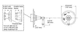 ARTIFACTS RITE-TEMP VALVE TRIM WITH LEVER HANDLE - KOHLER LUXURY - ( - LUXURY - 0x0 mm - 0inchX0inch )