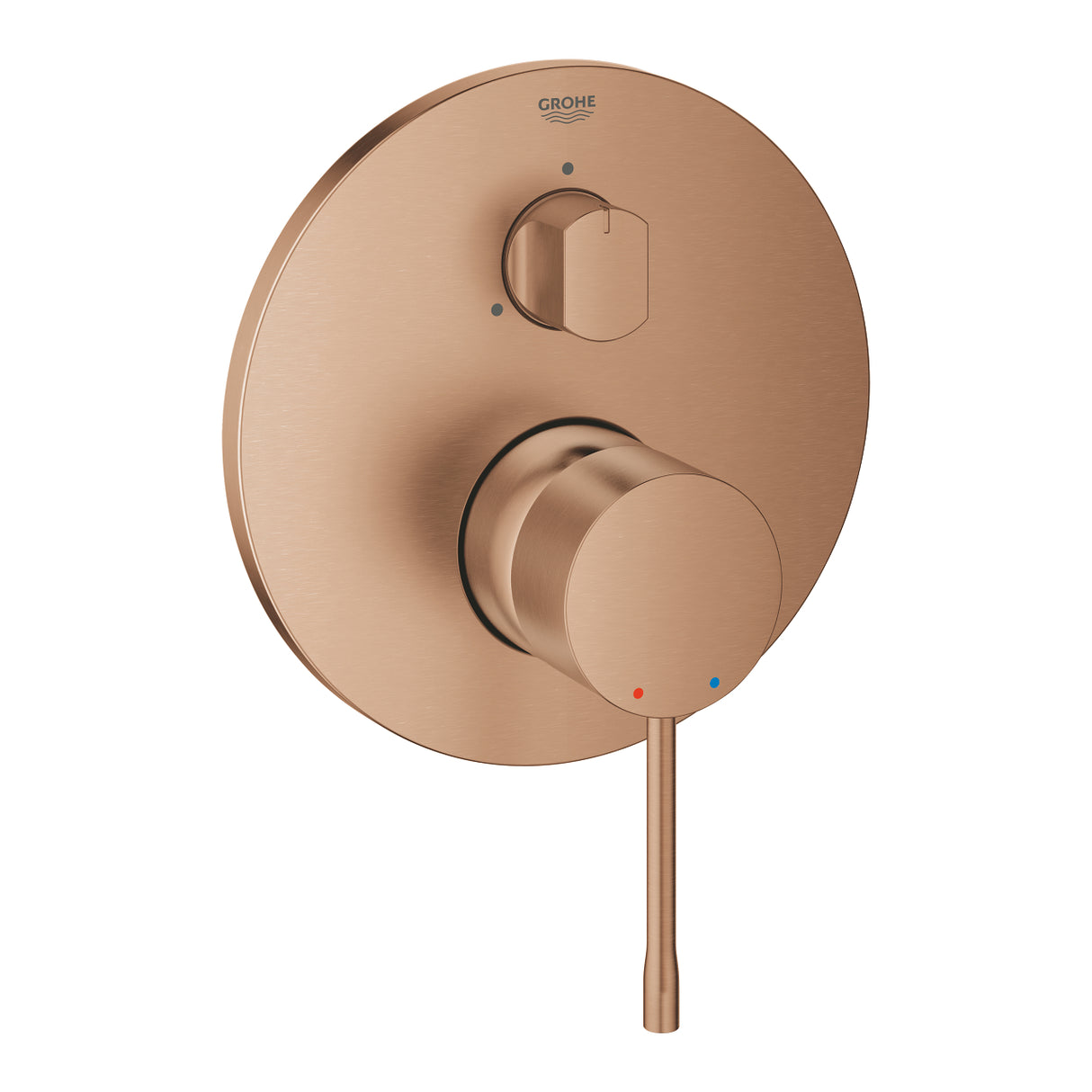 ESSENCE SINGLE-LEVER MIXER WITH 3-WAY DIVERTER TRIM - GROHE - (BRUSHED WARM SUNSET - G5 - ESSENCE - 0x15 mm -  0inchX0.5inch)