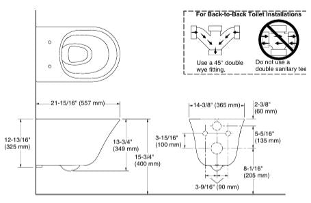 VEIL-W/H EWC WTH C3 230 CLEANSING S/CVR - KOHLER LUXURY -  ( WHITE - LUXURY - 0x0 mm - 0inchX0inch )