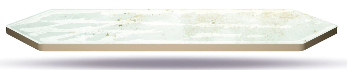 POLO SNOW 10MM - COLORTILE -  (  - POLO GLOSSY - 300x75 mm - 12inchX3inch )