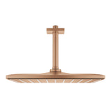 RAINSHOWER MONO 310 CUBE HEAD SHOWER SET 142 MM CEILING SHOWER ARM, 1 SPRAYS - GROHE - (BRUSHED WARM SUNSET - G5 - RAINSHOWER - 0x310 mm - 0inchx12.4inch)