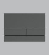 SS FLUSH PLATE - AQUANT - ( GRAPHITE GREY - - 0x0 mm - 0inchX0inch )