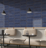 BOAT NAVY DECOR - COLORTILE -  (  - BOAT GLOSSY - 300x100 mm - 12inchX4inch )