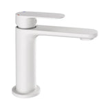 SINGLE LEVER BASIN MIXER WITHOUT POPUP W - JAQUAR FAUCETS -  ( WHITE MATT - OPAL PRIME - 0x15 mm - 0inchX0.5inch )