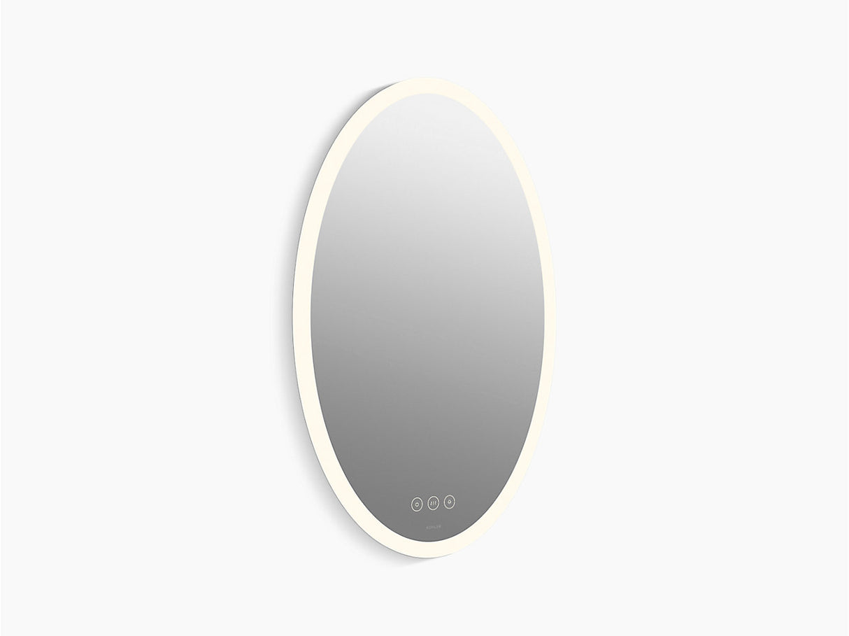 MODERNLIFE TM LED OVAL LIGHTED MIRROR WITH DEFOGGING - KOHLER LUXURY -  (  - LUXURY - 900x600 mm - 36inchX24inch )