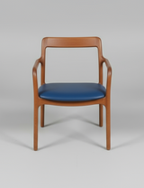 DC-BARC-1 BARCELONA  DINING CHAIR W/FABRIC & CUSHION (ARM H-648 MM) - FURNITURE - ( - BUENA CASA - 483x483x813 mm - 19.32inchX19.32inchX32.52inch)