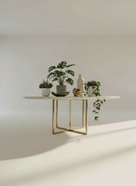 DAINA MARBLE COUNTER TOP - FURNITURE - ( - BUENA CASA - 0x556 mm - 0inchX22.24inch)