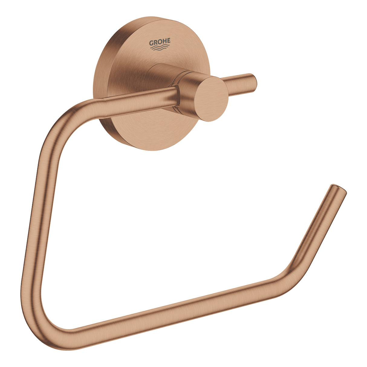 ESSENTIALS PAPER HOLDER WITHOUT COVER - GROHE - (BRUSHED WARM SUNSET - G5 - ESSENTIALS - 0x0 mm - 0inchX0inch)