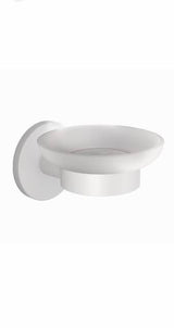 SOAP DISH HOLDER - JAQUAR FAUCETS - ( WHITE MATT - CONTINENTAL ACC. - 0x0 mm - 0inchX0inch )
