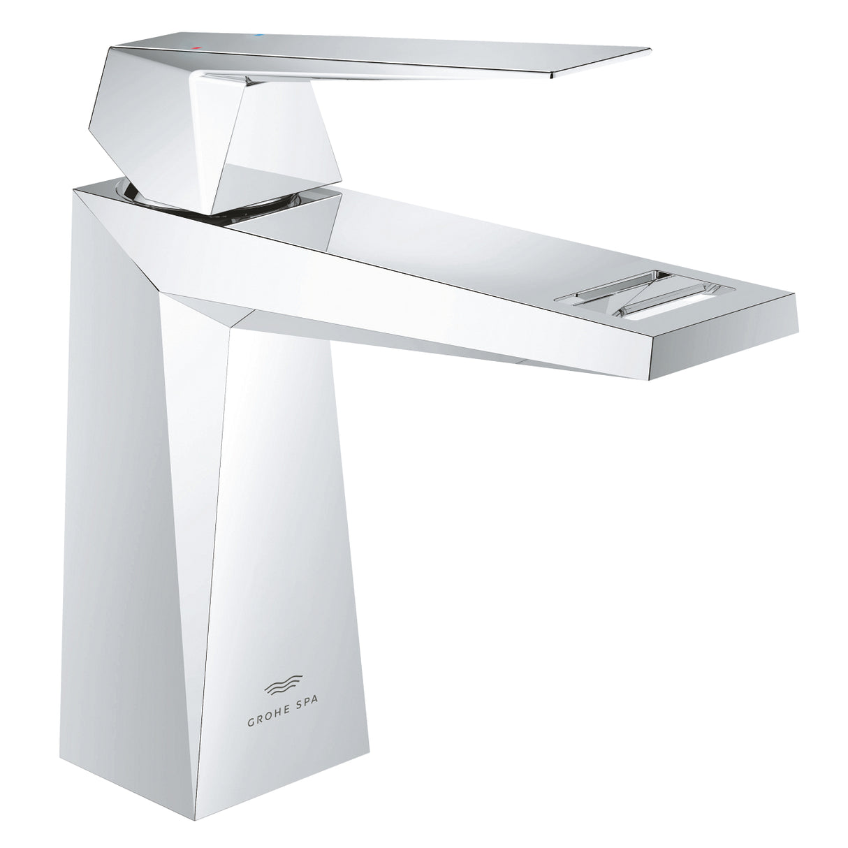 ALLURE BRILLIANT TABLE-MOUNTED SINGLE-LEVER BASIN MIXER WITH BRAIDED PIPES M-SIZE - GROHE - (CHROME - G5-ALLURE BRILLIANT - 0x15 mm -  0inchX0.5inch)
