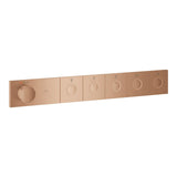 GROHTHERM AQUA TILES THERMOSTAT FOR CONCEALED INSTALLATION WITH 5 VALVES - GROHE - (BRUSHED WARM SUNSET - GROHE - 0x15 mm -  0inchX0.5inch)
