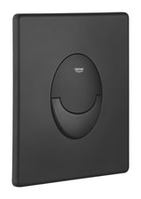 SKATE AIR FLUSH PLATE - GROHE -  ( PHANTOM BLACK - G3 - SKATE AIR  - 156x197 mm - 6.24inchX7.88inch )