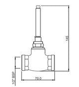 REGULAR BODY OF CONCEALED STOP COCK - JAQUAR FAUCETS - ( CHROME - ALLIED - 0x15 mm - 0inchX0.5inch )