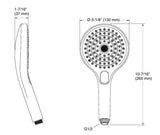FROSTED 1D1P/1D2P/SLIDE (ALL)- KOHLER PREMIUM -  ( BRIGHT POLISHED SILVER - PREMIUM - 0x0 mm - 0inchX0inch )