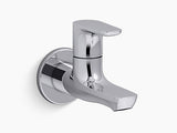 (PRUN)ALEO-1 WAY BIB COCK W/FLANGE - KOHLER POPULAR -  ( POLISHED CHROME - POPULAR - 0x15 mm - 0inchX0.6inch )