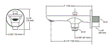 ALEO-BATH SPOUT W/DIVERTER - KOHLER PREMIUM -  ( FRENCH GOLD - PREMIUM - 0x15 mm - 0inchX0.5inch )