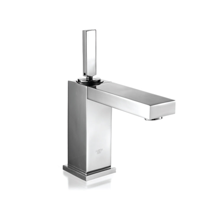 S.L BASIN MIXER SHORT BODY W/BRAID PIPE - ACQUAVIVA -  ( INOX - JOYQUATTRO - 0x15 mm - 0inchX0.6inch )