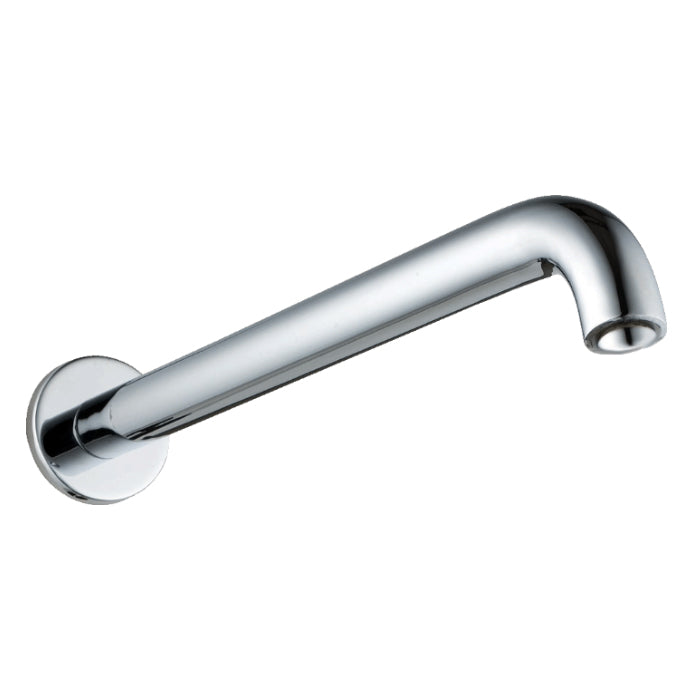 SHOWER ARM 300MM WITH FLANGE - ACQUAVIVA -  ( BLACK MATT - SHOWER ARM - 0x15 mm - 0inchX0.6inch )