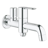 BAUEDGE BIB TAP 2-IN-1 - GROHE-G2 -  ( CHROME - G2 - BAUCOSMOPOLITAN - 0x15 mm - 0inchX0.6inch )