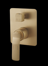 SINGLE LEVER DIVERTER CONC/B 3 OUTLETS - AQUANT -  ( BRUSHED GOLD -  - 0x0 mm - 0inchx0inch )