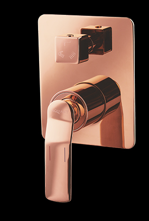 SINGLE LEVER DIVERTER CONC/B 3 OUTLETS - AQUANT -  ( ROSE GOLD -  - 0x0 mm - 0inchx0inch )