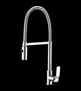 FLEXIBLE SINK COCK MIXER WITH 2FLOW - AQUANT - ( BRASS - - 0x0 mm - 0inchX0inch )