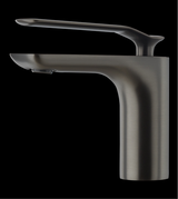 SINGLE LEVER BRASS BASIN MIXER - AQUANT -  ( GRAPHITE GREY - STELLAR SERIES - 0x0 mm - 0inchx0inch )