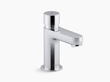 JULY-SOFT PRESS AUTO CLSING PILLAR COCK - KOHLER POPULAR -  ( POLISHED CHROME - POPULAR - 0x15 mm - 0inchX0.6inch )