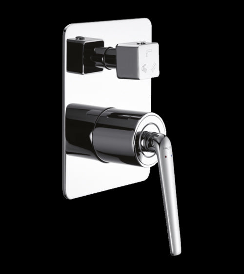 BRASS S/L DIVERTER W/3 OUTLET - AQUANT - ( CHROME - - 0x0 mm - 0inchX0inch )
