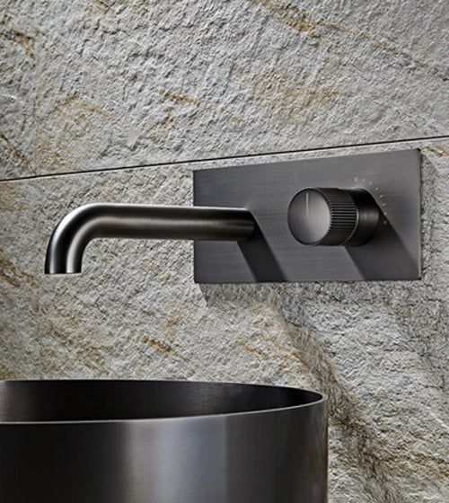BRASS W/M B/MIXER W/PROGRESSIVE CATRIDGE - AQUANT -  ( GRAPHITE GREY -  - 0x0 mm - 0inchx0inch )