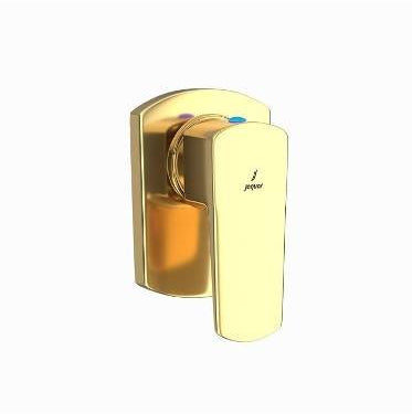 (PRUN) EXPOSED PART KIT OF CONCEALED STOP COCK - JAQUAR FAUCETS -  ( GOLD - KUBIX PRIME - 0x0 mm - 0inchx0inch )