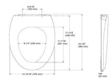 PATIO-QUITCLOSE S/COVER FOR 18131IN-S-7 - KOHLER POPULAR -  ( BLACK - POPULAR - 0x0 mm - 0inchX0inch )