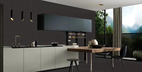 ROYAL QUBE ELEMENTO BLACK - CREANZA -  (  - PUNCH - 1200x600 mm - 48inchX24inch )