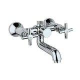 WALL MIXER W/O CRUTCH - JAQUAR FAUCETS - ( CHROME - SOLO - 0x15 mm - 0inchX0.5inch )