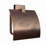 TOILET ROLL HOLDER WITH FLAP - JAQUAR FAUCETS - ( ANTIQUE COPPER - ACC. KUBIX PRIME - 0x0 mm - 0inchX0inch )