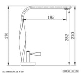 (PRUN)S.L.B/MIX SHORT BODY W/BRAID PIPES - ACQUAVIVA -  (  - ELINEA - 0x15 mm - 0inchX0.6inch )