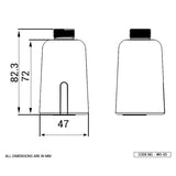 (PRUN)TAP MOUNTED SENSOR AERATOR - ACQUAVIVA -  ( CHR - SENSOR - 0x0 mm - 0inchx0inch )