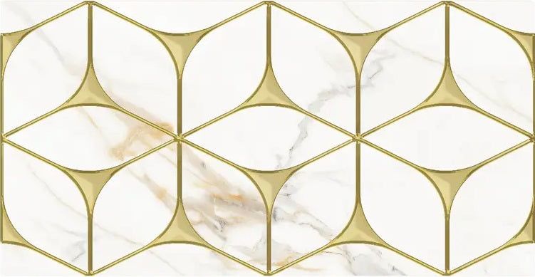 210 DARK HL - CHINA TILES -  (  - WALL METALIC - 600x300 mm - 24inchX12inch )