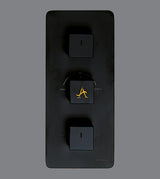 CONC.THERMO DIVTR CNTRL.UNIT. FR 4OUTLET - AQUANT -  ( MATT BLACK -  - 0x0 mm - 0inchx0inch )