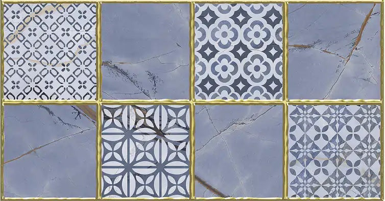 211 DARK HL - CHINA TILES -  (  - WALL METALIC - 600x300 mm - 24inchX12inch )